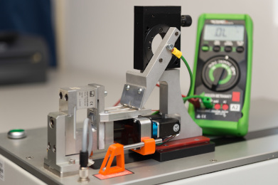 image of sharpness testing device